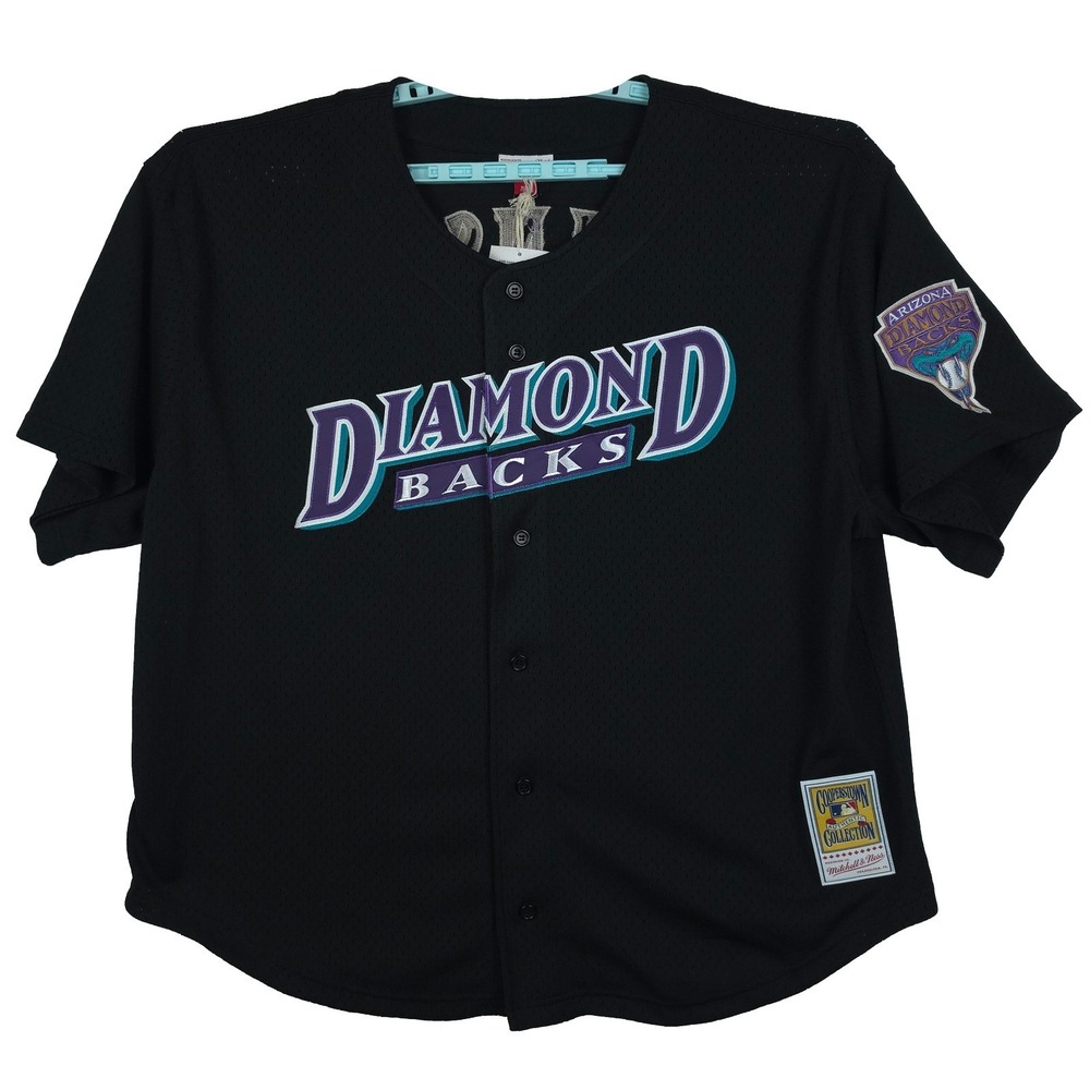 Authentic Randy Johnson Diamondbacks Mitchell & Ness MLB 2XL XXL BP Jersey NWT